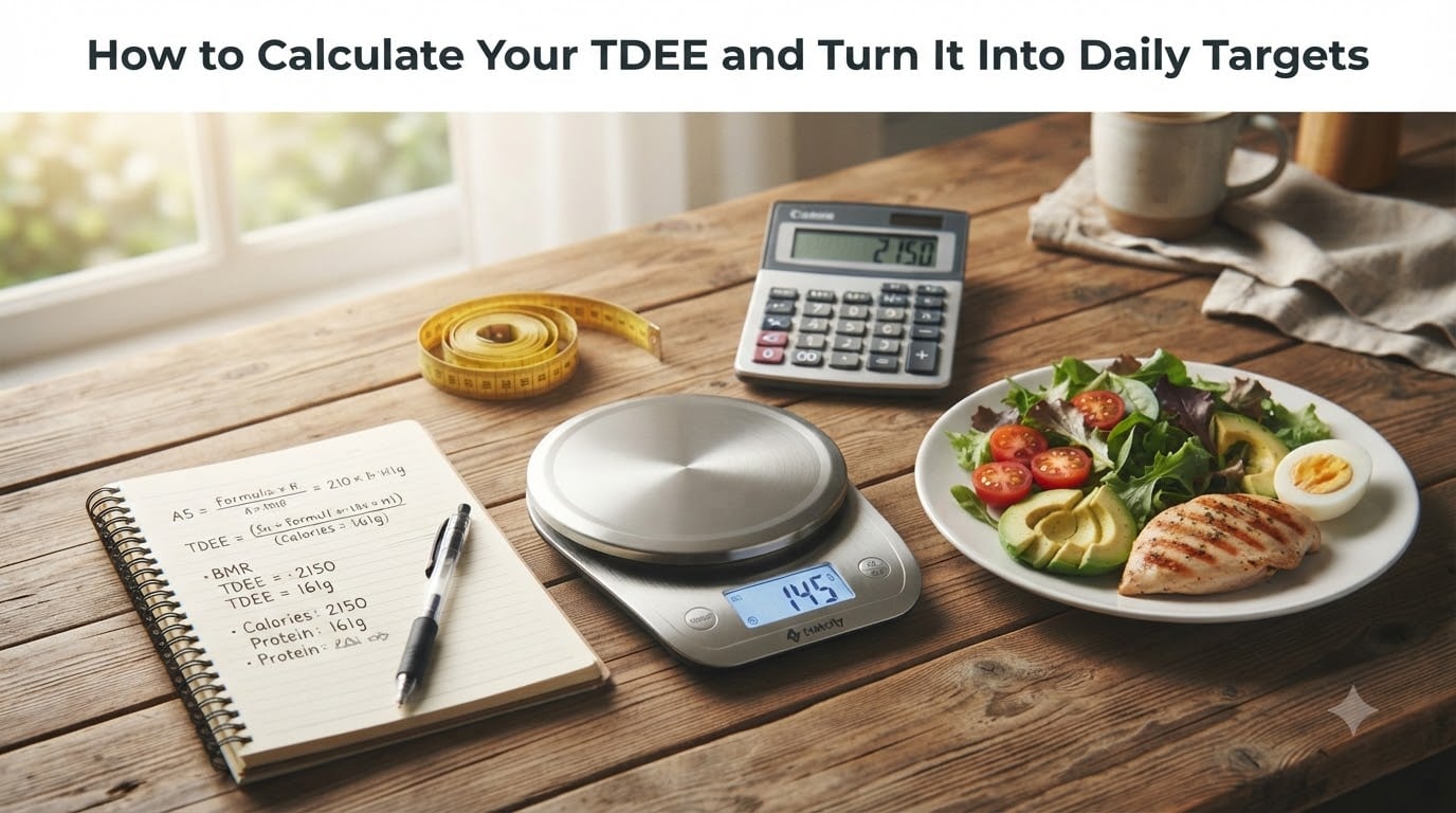 How to Calculate Your TDEE and Turn It Into Daily Targets