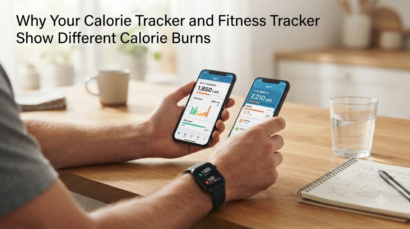 Why Your Calorie Tracker and Fitness Tracker Show Different Calorie Burns