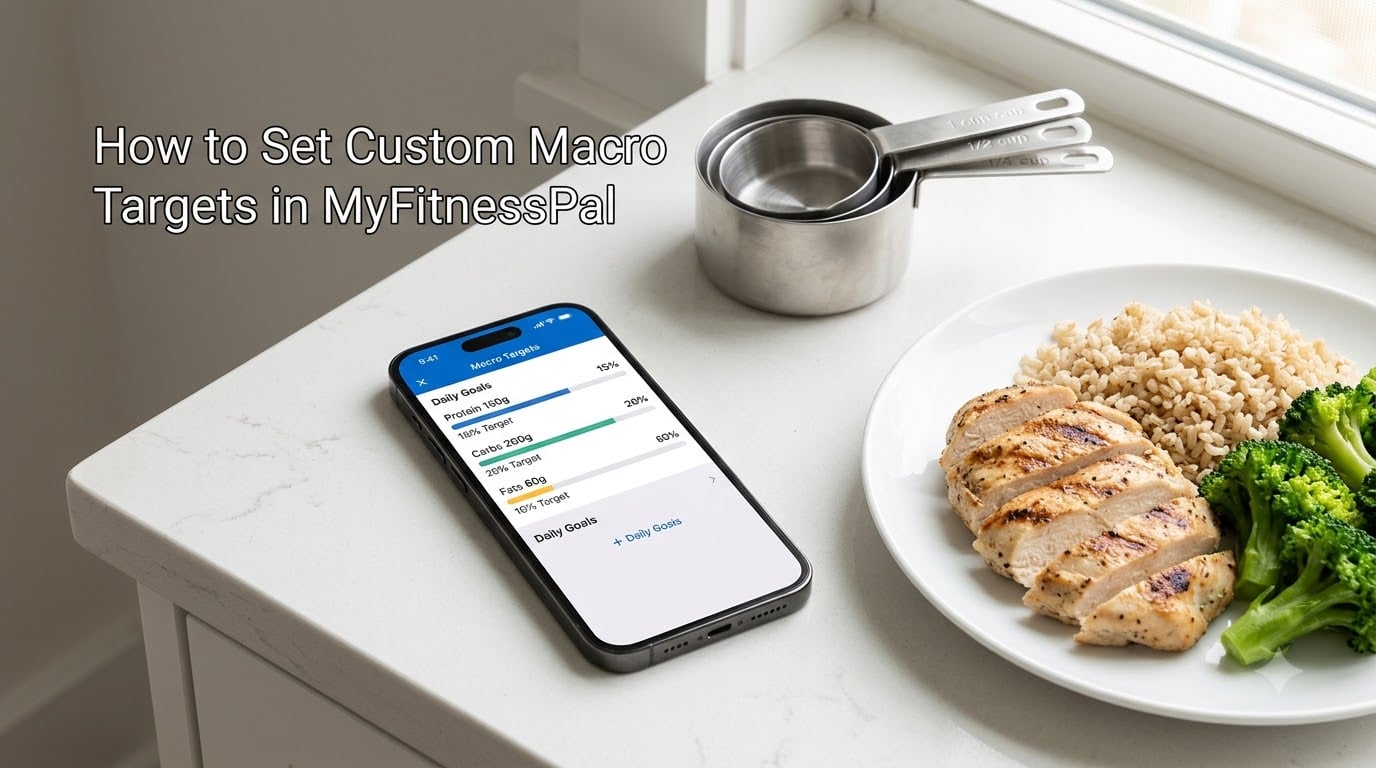 How to Set Custom Macro Targets in MyFitnessPal
