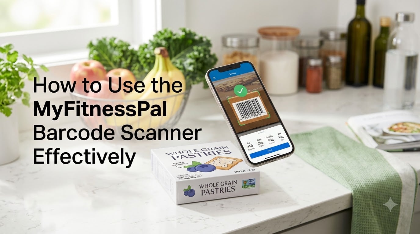 How to Use the MyFitnessPal Barcode Scanner Effectively