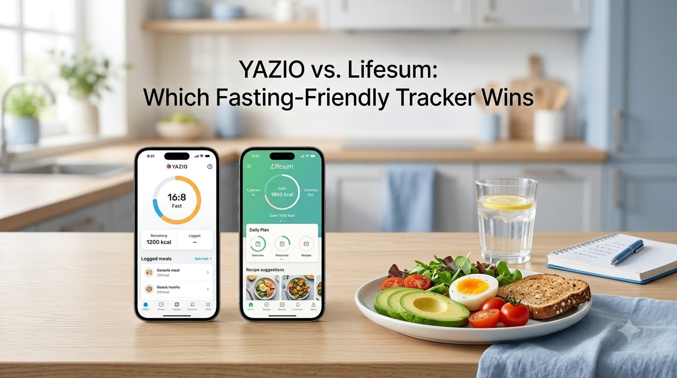 YAZIO vs. Lifesum: Which Fasting-Friendly Tracker Wins