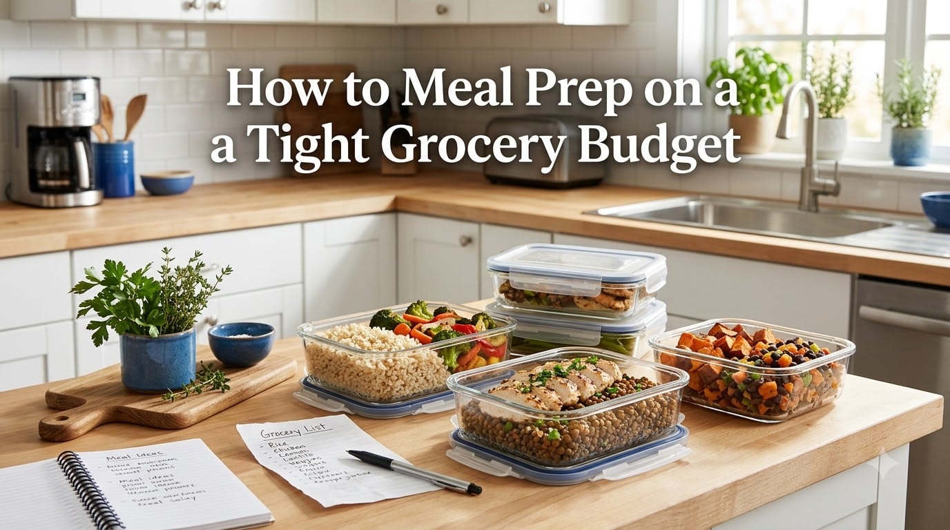 How to Meal Prep on a Tight Grocery Budget