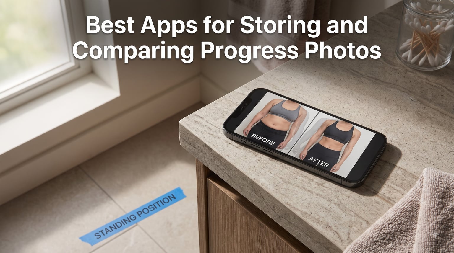 Best Apps for Storing and Comparing Progress Photos
