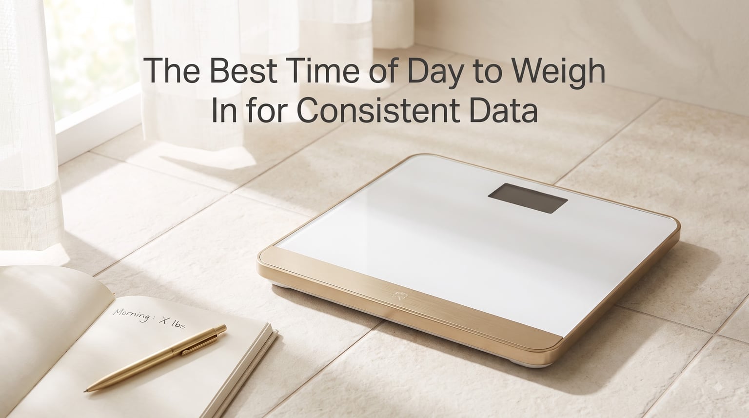 The Best Time of Day to Weigh In for Consistent Data