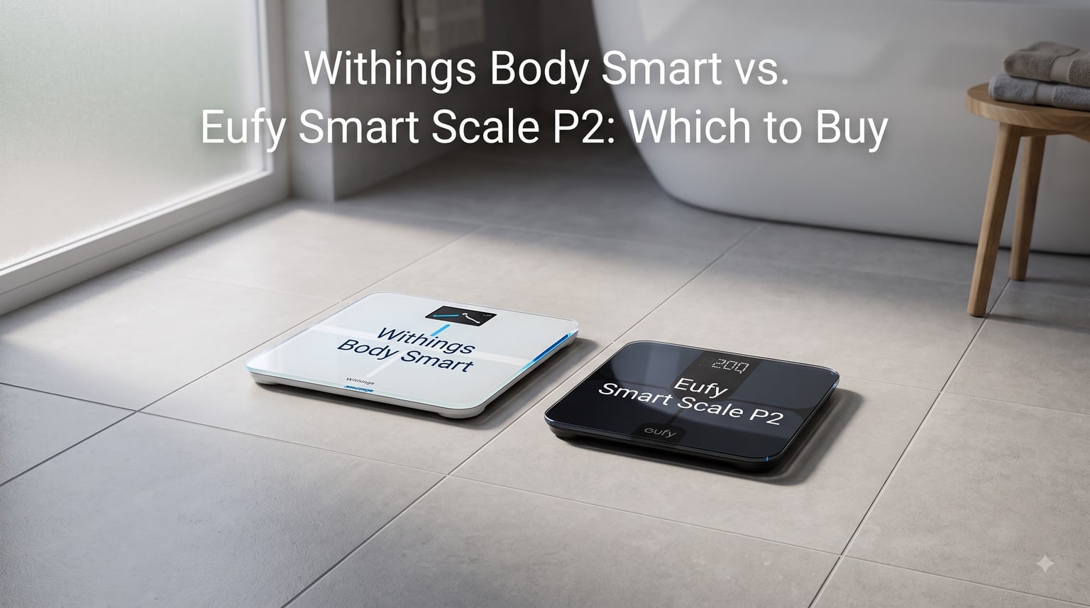 Withings Body Smart vs. Eufy Smart Scale P2: Which to Buy