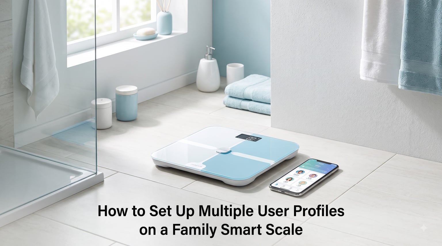 How to Set Up Multiple User Profiles on a Family Smart Scale