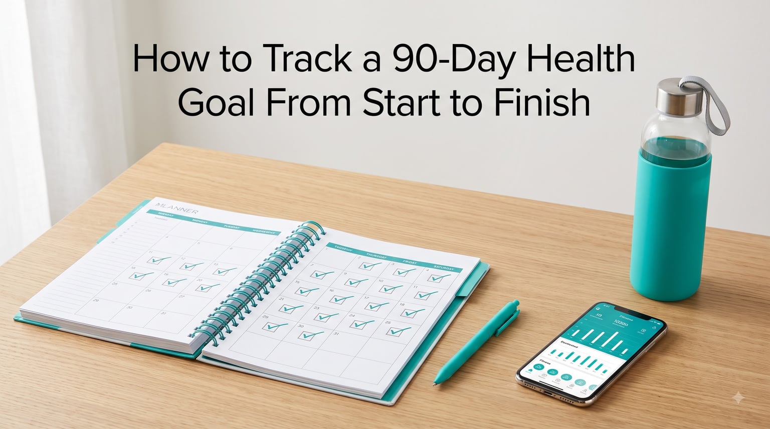 How to Track a 90-Day Health Goal From Start to Finish