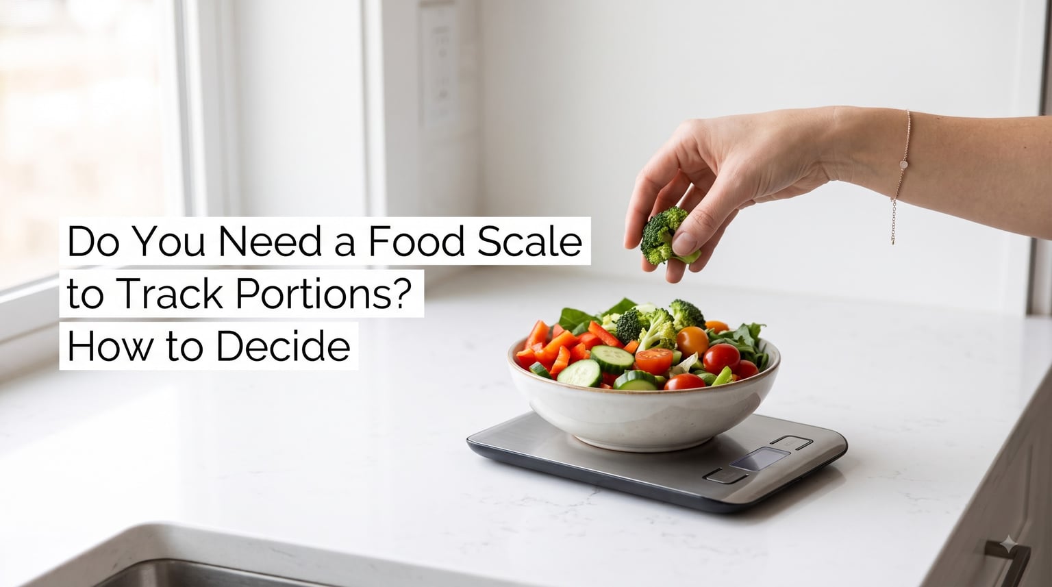 Do You Need a Food Scale to Track Portions? How to Decide