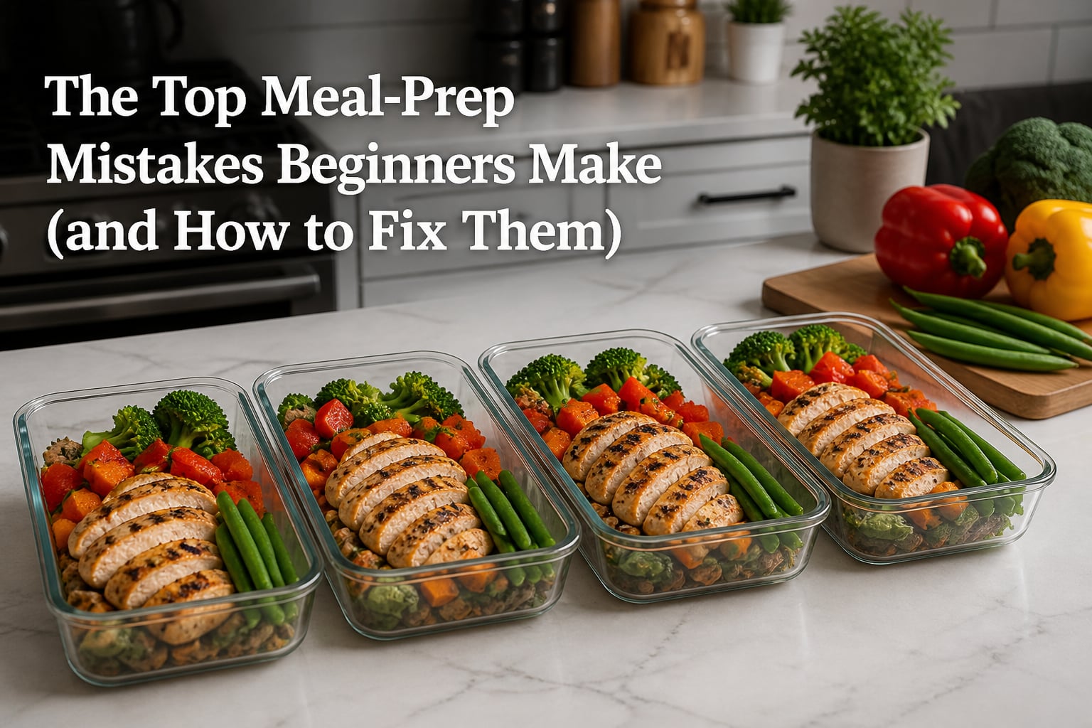 The Top Meal-Prep Mistakes Beginners Make (and How to Fix Them)
