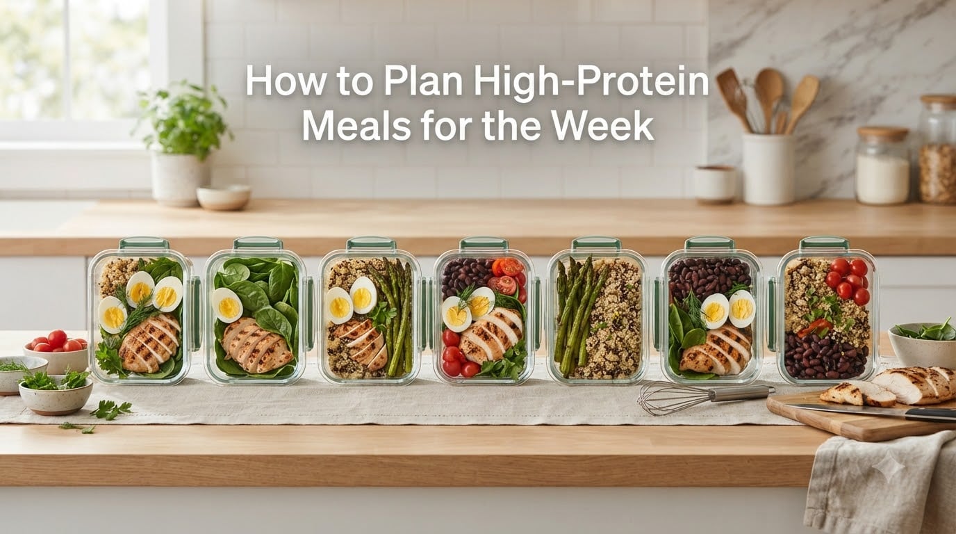How to Plan High-Protein Meals for the Week