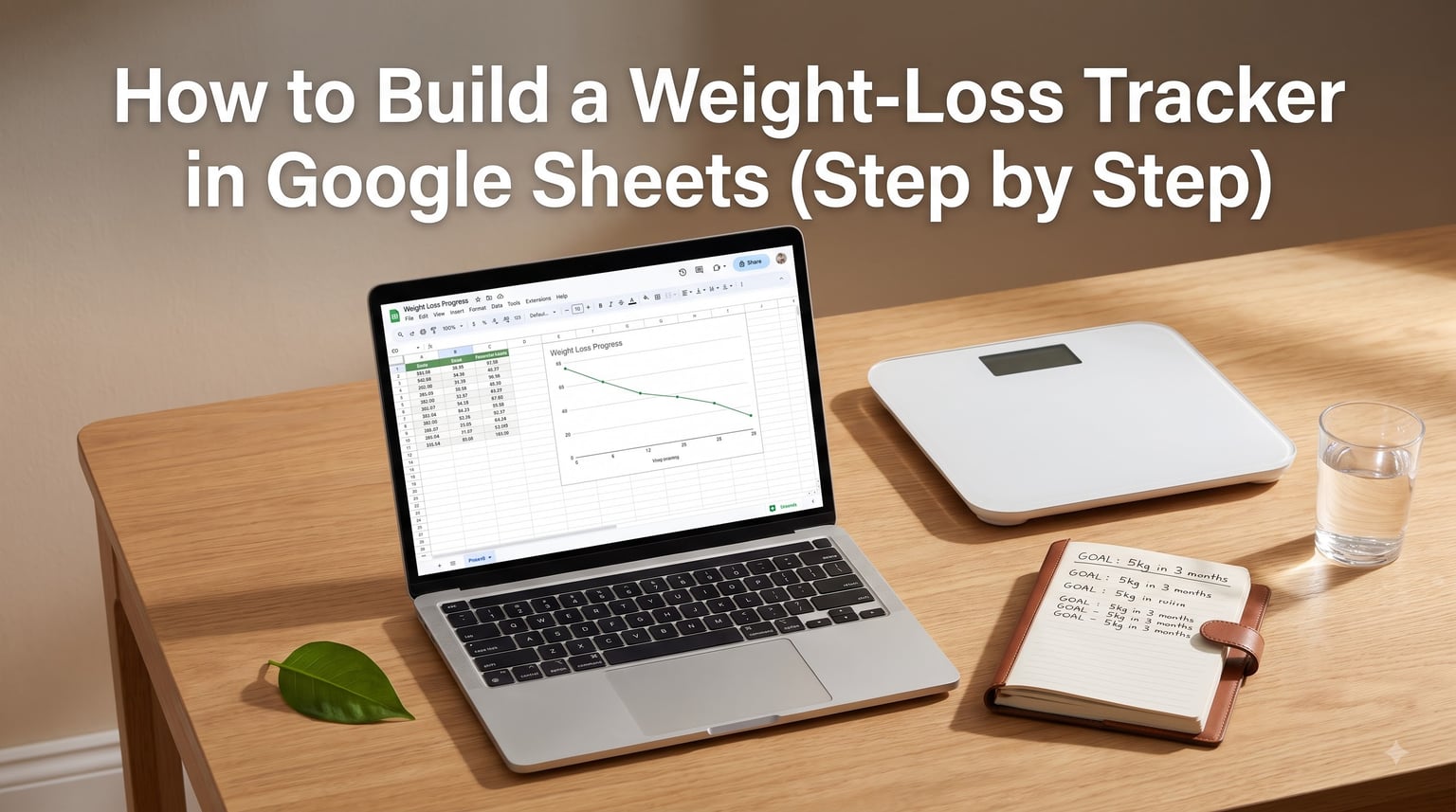 How to Build a Weight-Loss Tracker in Google Sheets (Step by Step)