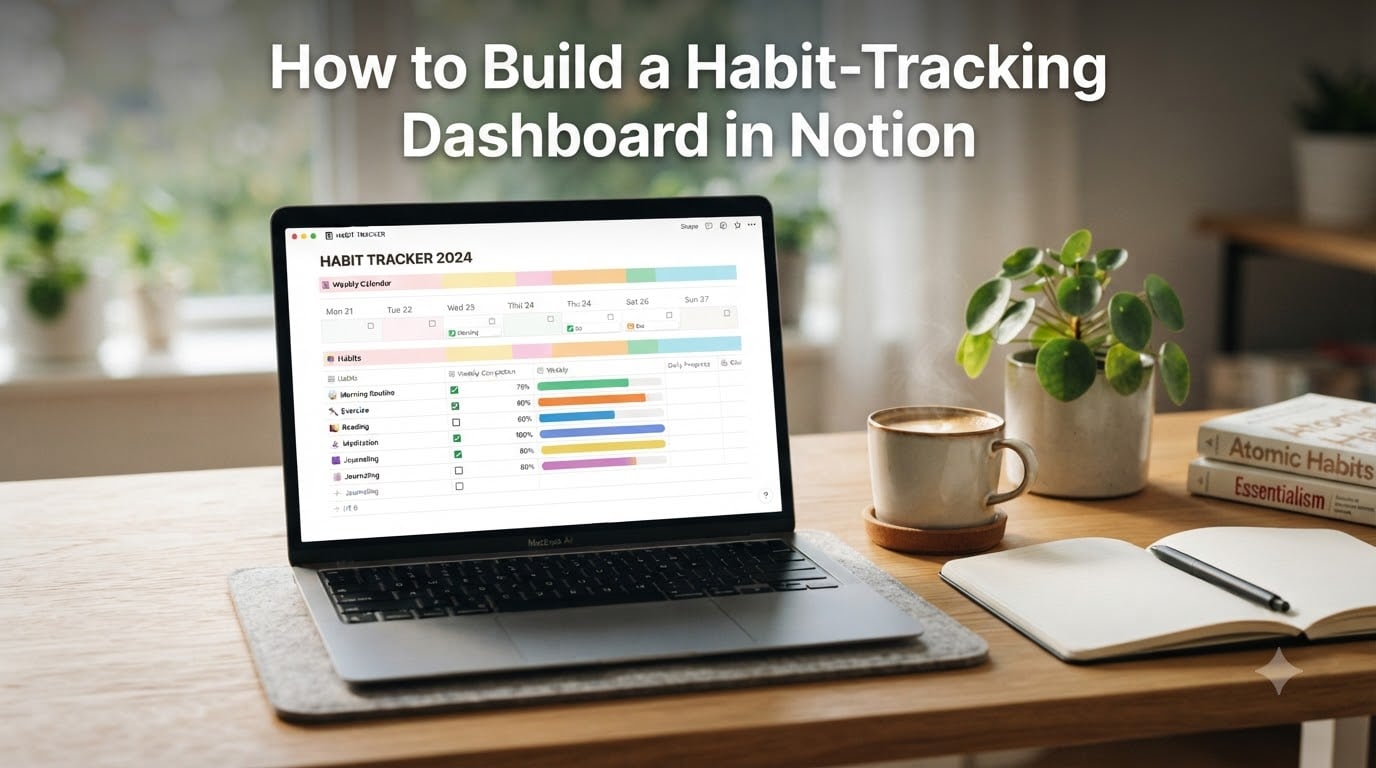 How to Build a Habit-Tracking Dashboard in Notion