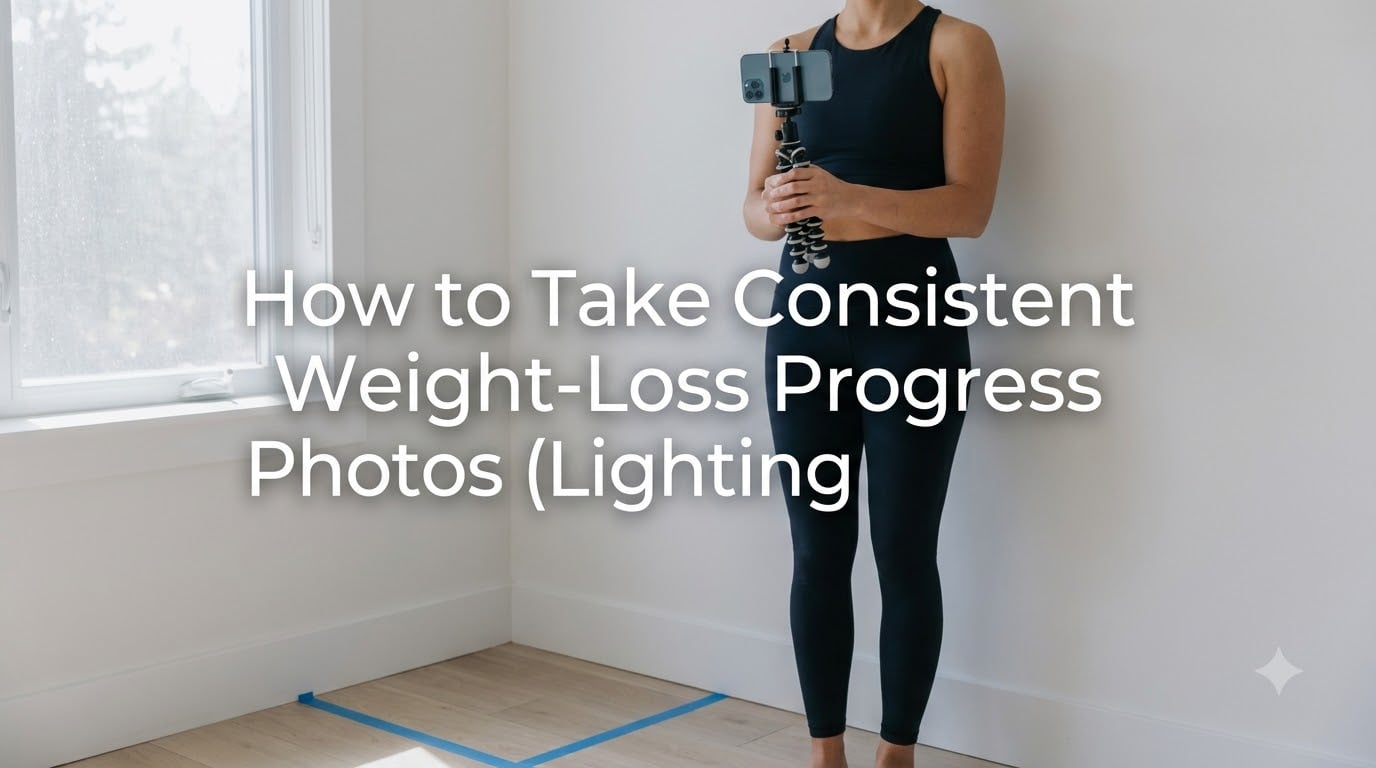How to Take Consistent Weight-Loss Progress Photos (Lighting
