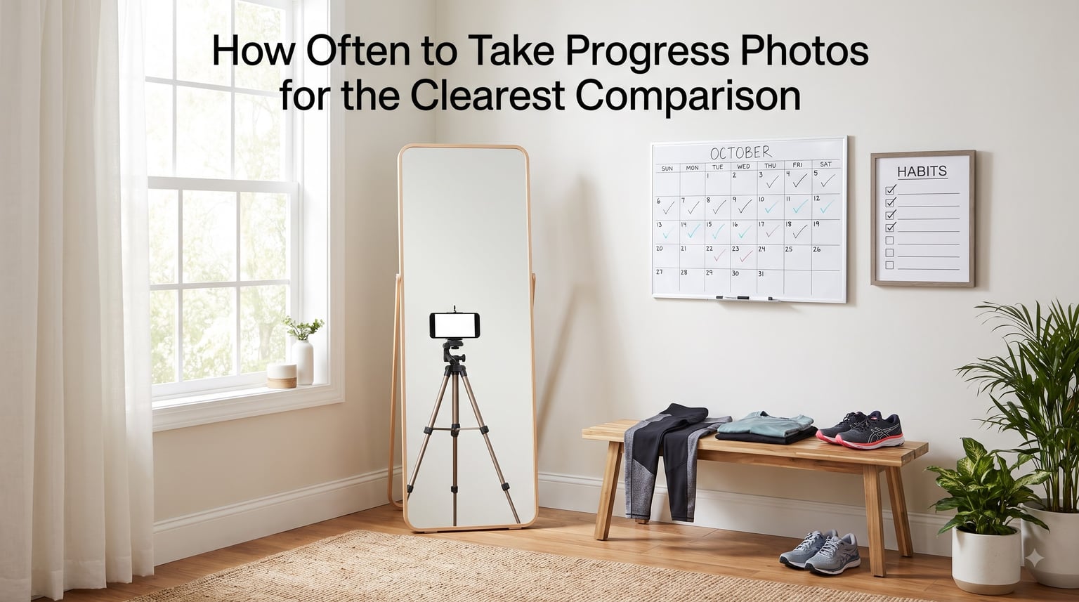 How Often to Take Progress Photos for the Clearest Comparison