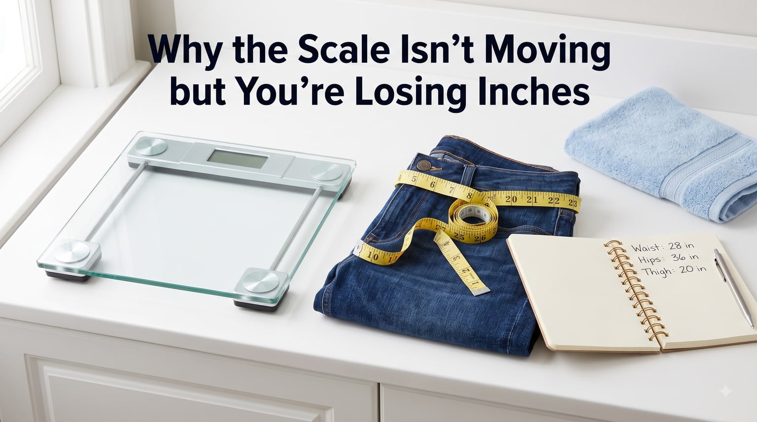 Why the Scale Isn't Moving but You're Losing Inches