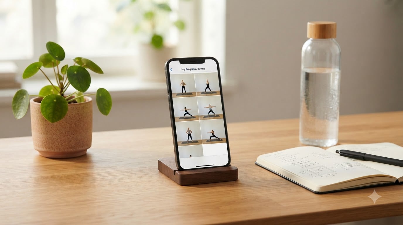 How to Organize and Store Progress Photos on Your Phone