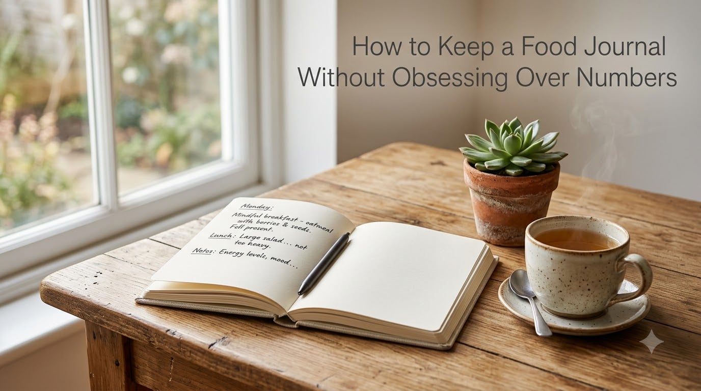 How to Keep a Food Journal Without Obsessing Over Numbers