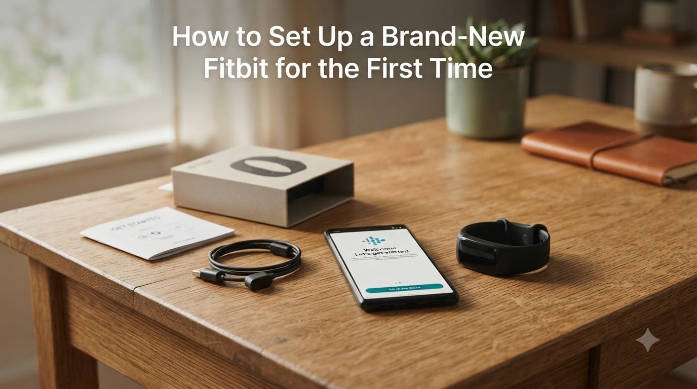 How to Set Up a Brand-New Fitbit for the First Time