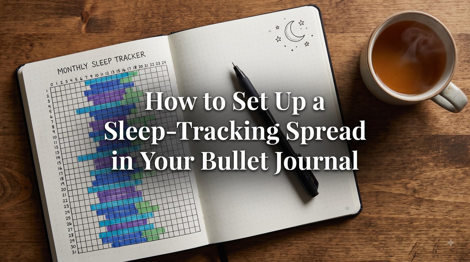How to Set Up a Sleep-Tracking Spread in Your Bullet Journal