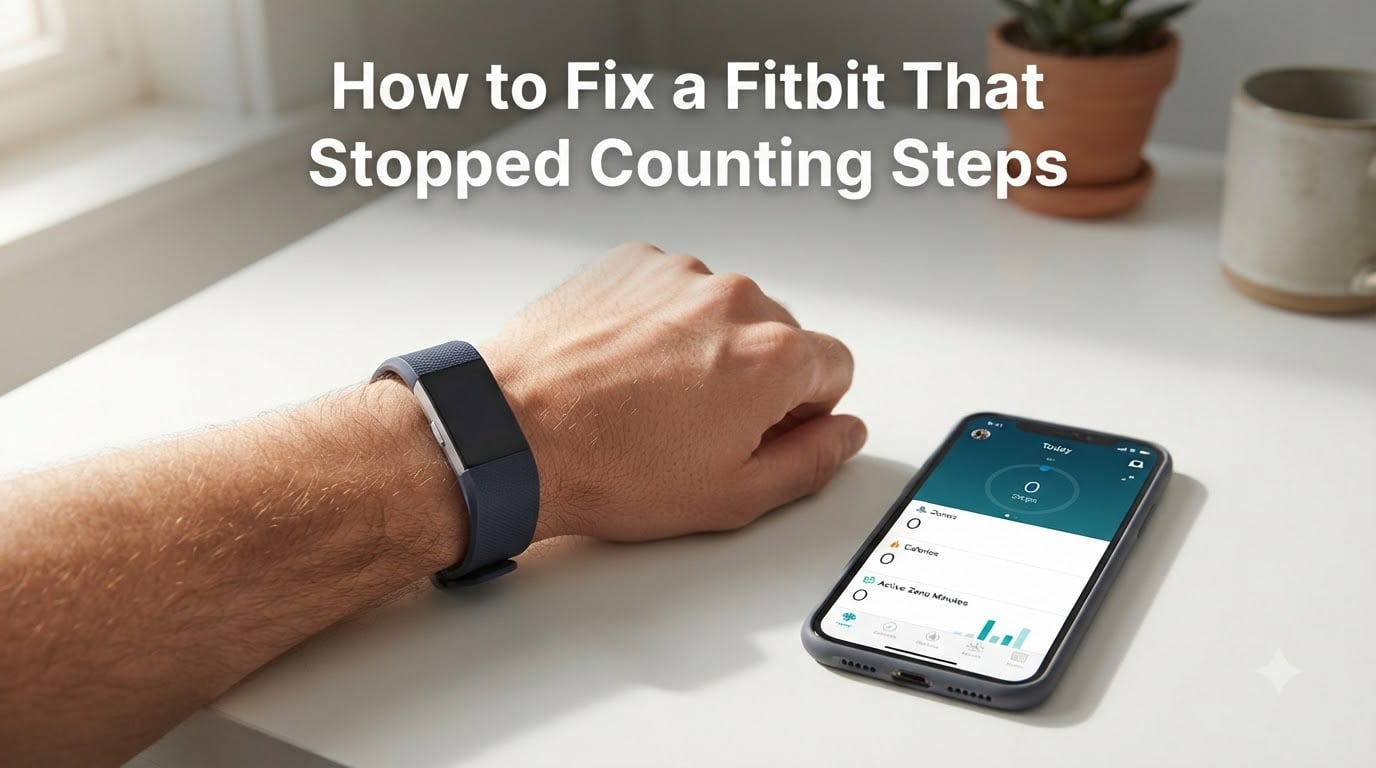 How to Fix a Fitbit That Stopped Counting Steps