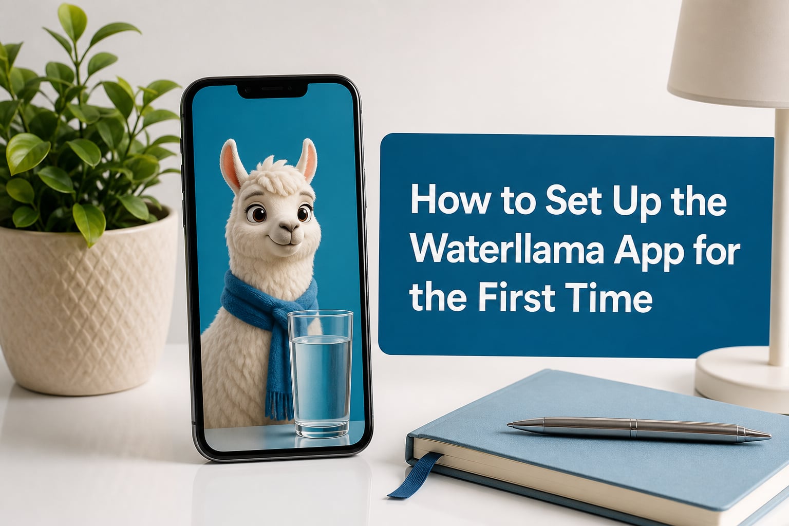 How to Set Up the Waterllama App for the First Time