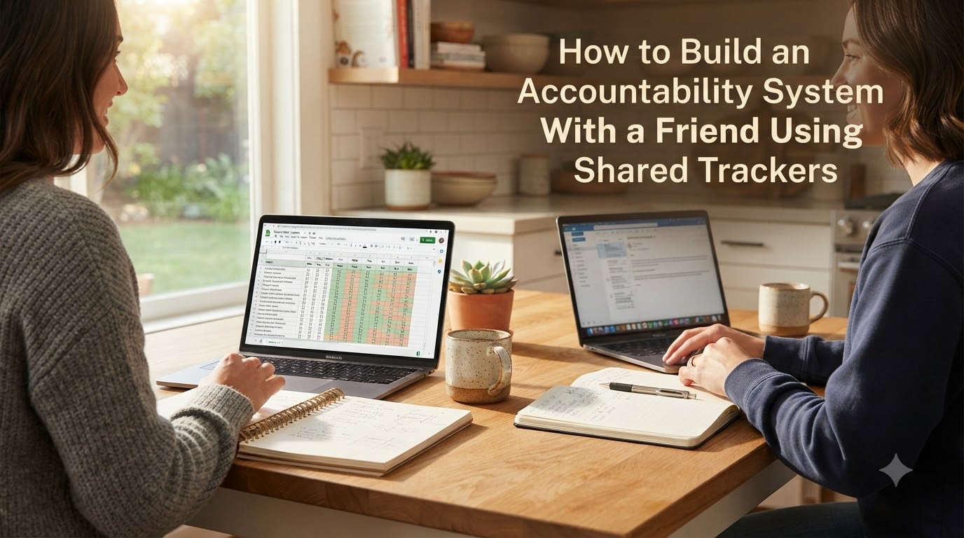How to Build an Accountability System With a Friend Using Shared Trackers