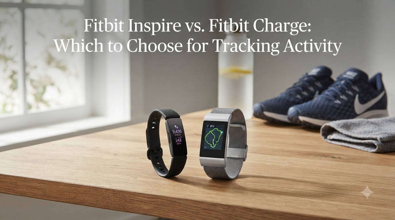 Fitbit Inspire vs. Fitbit Charge: Which to Choose for Tracking Activity