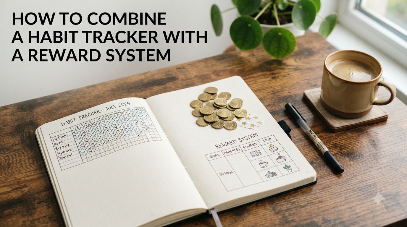 How to Combine a Habit Tracker With a Reward System