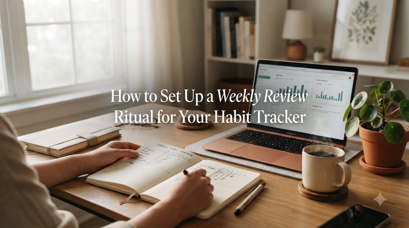 How to Set Up a Weekly Review Ritual for Your Habit Tracker