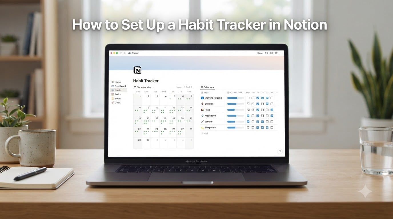 How to Set Up a Habit Tracker in Notion