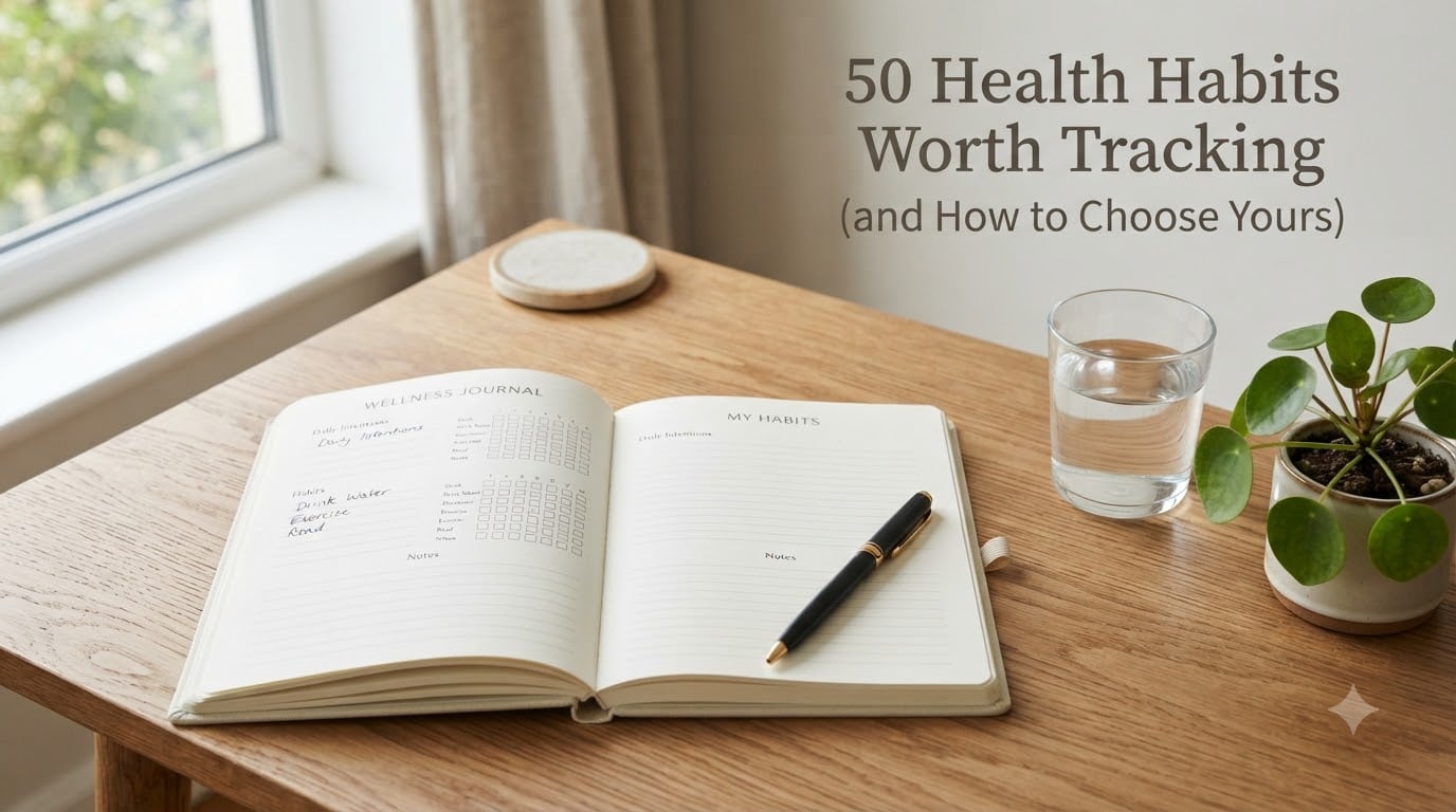 50 Health Habits Worth Tracking (and How to Choose Yours)