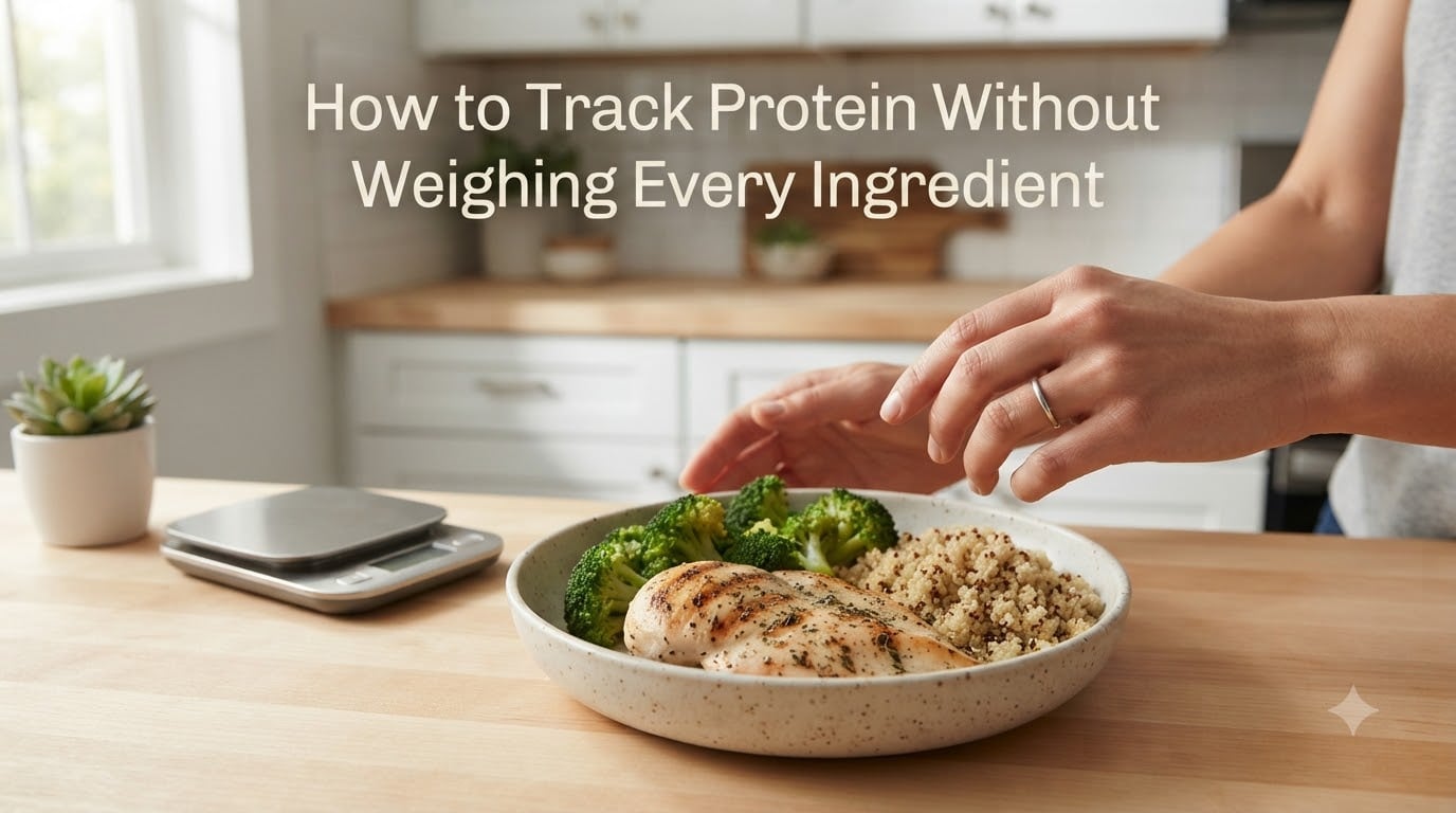 How to Track Protein Without Weighing Every Ingredient